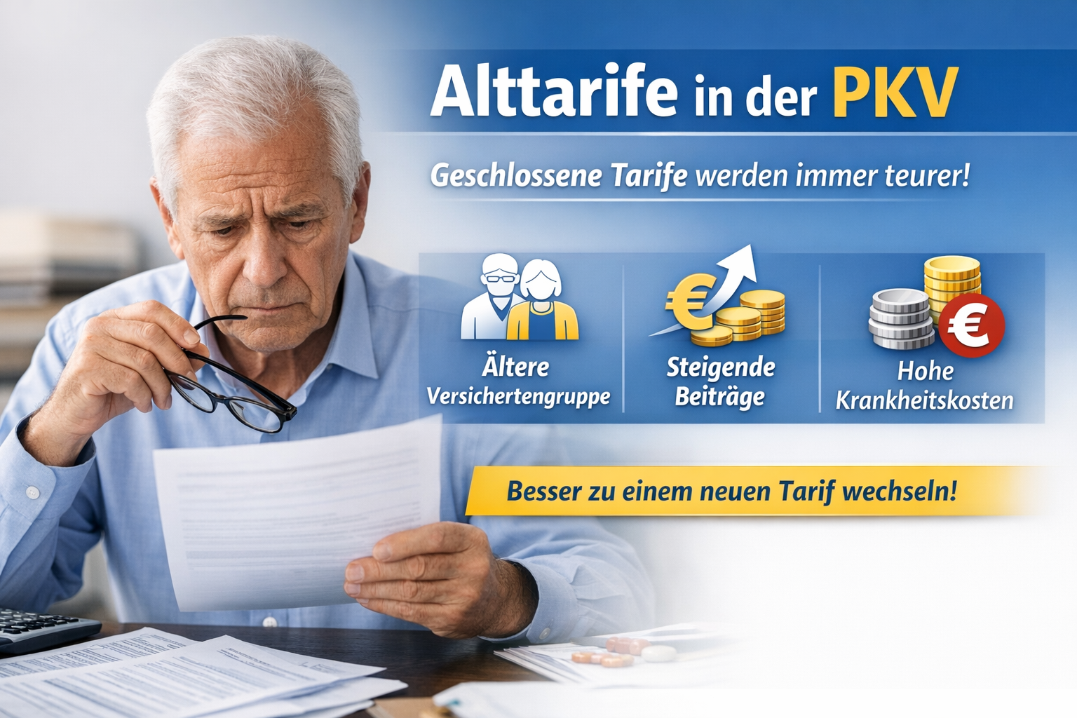 PKV-Tarif prüfen lassen: Welche Unterlagen benötigt werden