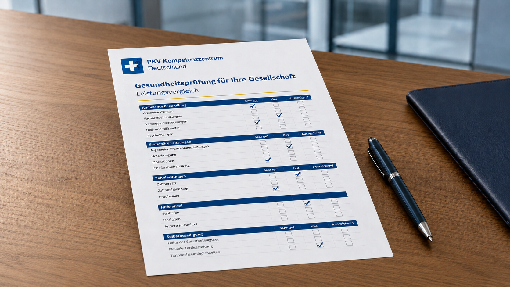 Gesundheitsprüfung und Mehrleistungen beim internen PKV-Tarifwechsel