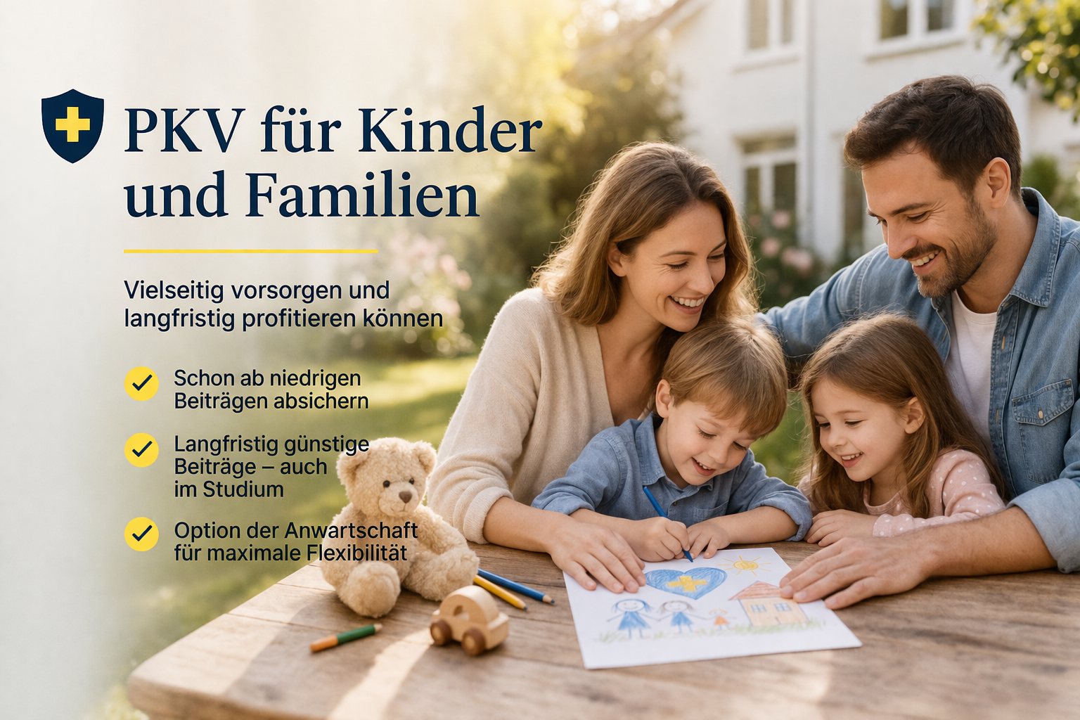 PKV für Familien und Kinder: Worauf Eltern achten sollten